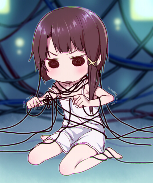 iwakura lain (serial experiments lain) drawn by hizuki_akira