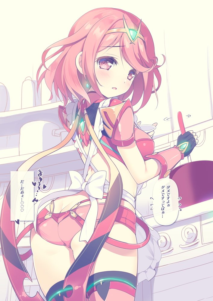 pyra (xenoblade chronicles and 1 more) drawn by watsuki_ayamo