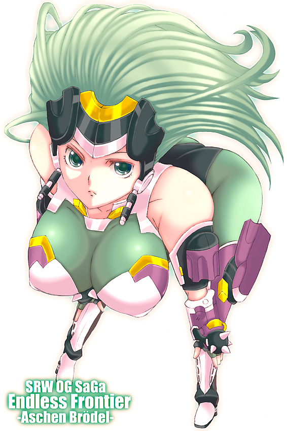 aschen brodel (super robot wars and 1 more) drawn by kannagi_kaname