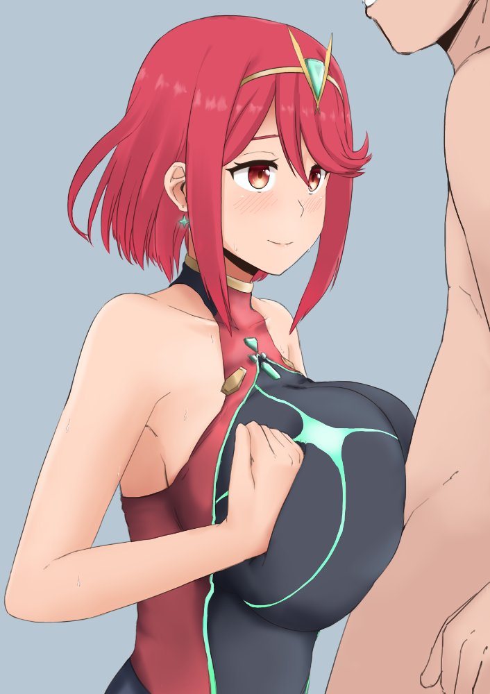 pyra (xenoblade chronicles and 1 more) drawn by naozuri