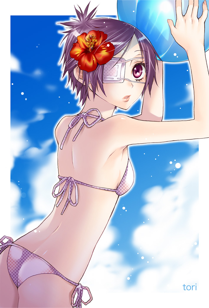 chrome dokuro (katekyo hitman reborn!) drawn by toriniku_(suikyou)