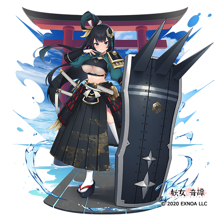genbu (mahoroba youjo kitan) drawn by nyasunyadoora