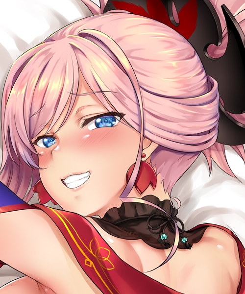 miyamoto musashi (fate and 1 more) drawn by puyocha