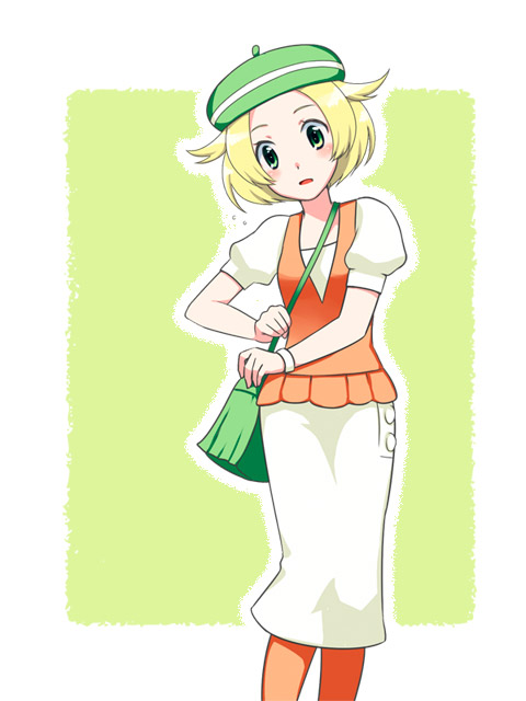 bianca (pokemon and 1 more) drawn by inusaki