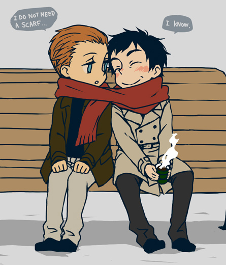 r daneel olivaw and elijah baley (the caves of steel) drawn by kurosuke_(nora)