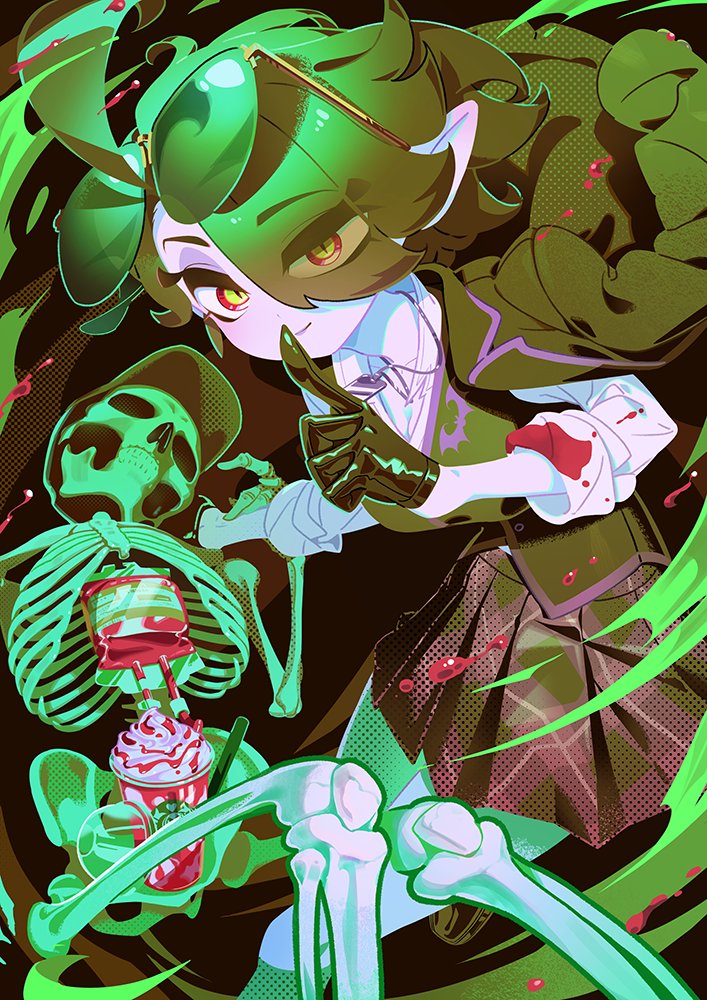 evelyn (original and 1 more) drawn by donuttypd