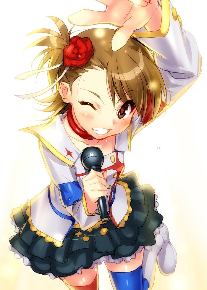 futami ami (idolmaster and 1 more) drawn by zen_(kamuro)