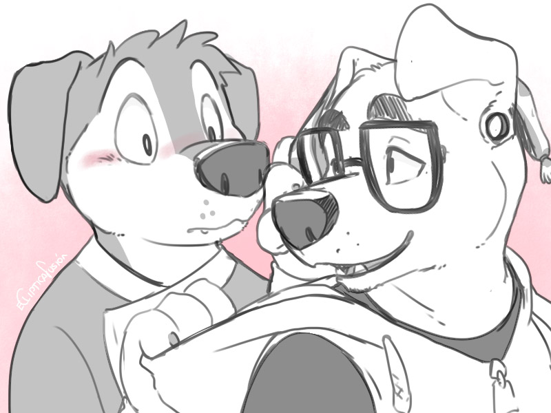 k.k. slider and bodi (animal crossing and 1 more) drawn by eclipticafusion