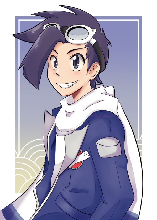 ethan (pokemon and 1 more) drawn by nana-sapphy