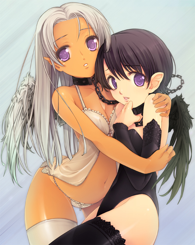 original and 1 more drawn by yoko_juusuke