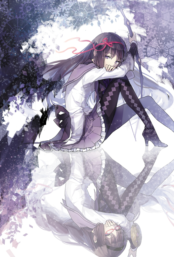 akemi homura (mahou shoujo madoka magica) drawn by rella