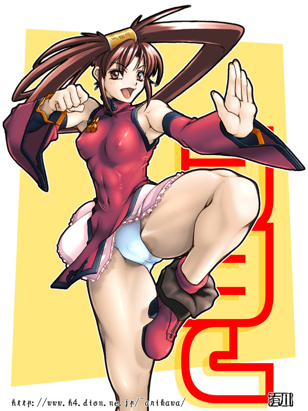 kuradoberi jam (guilty gear) drawn by qkat_(arikawa-dou)