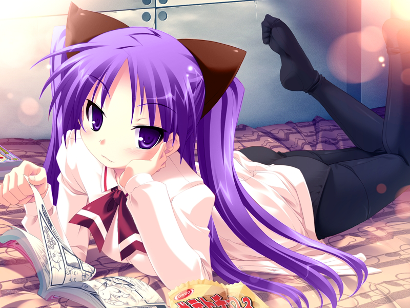 hiiragi kagami and momotani harune (lucky star and 1 more) drawn by tsurugi_hagane