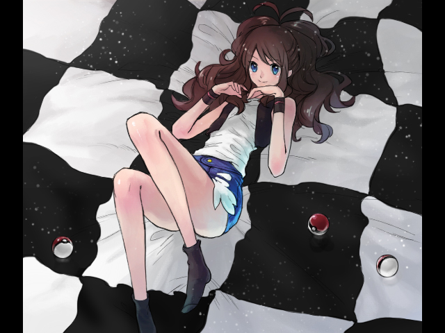 hilda (pokemon and 2 more) drawn by yugimaru_(sugar)