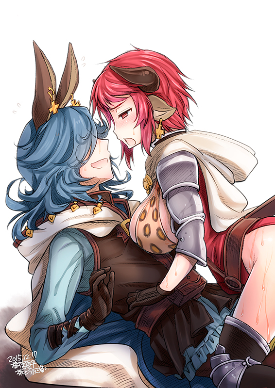 sturm and drang (granblue fantasy) drawn by shigemiya_kyouhei