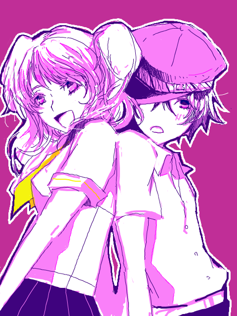 shirogane naoto and kujikawa rise (persona and 1 more)