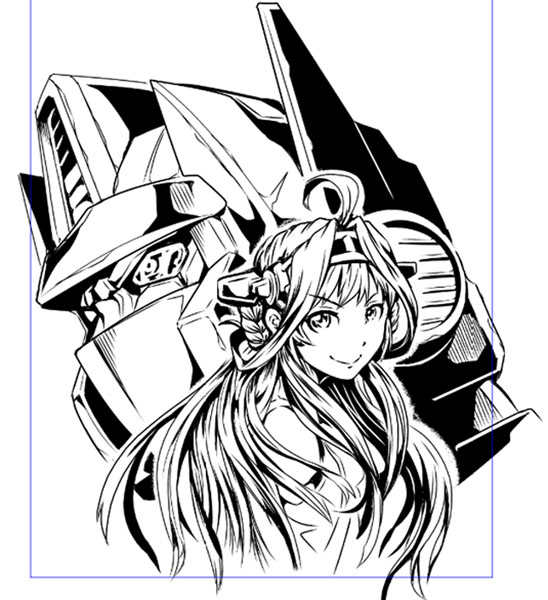kongou and optimus prime (kantai collection and 2 more) drawn by kamizono_(spookyhouse)