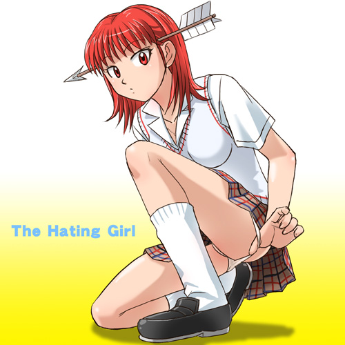 torii asumi (the hating girl) drawn by haruyama_kazunori