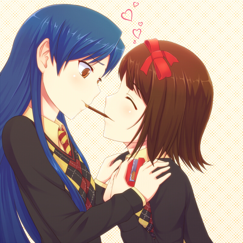 kisaragi chihaya and amami haruka (idolmaster and 1 more) drawn by kodaman