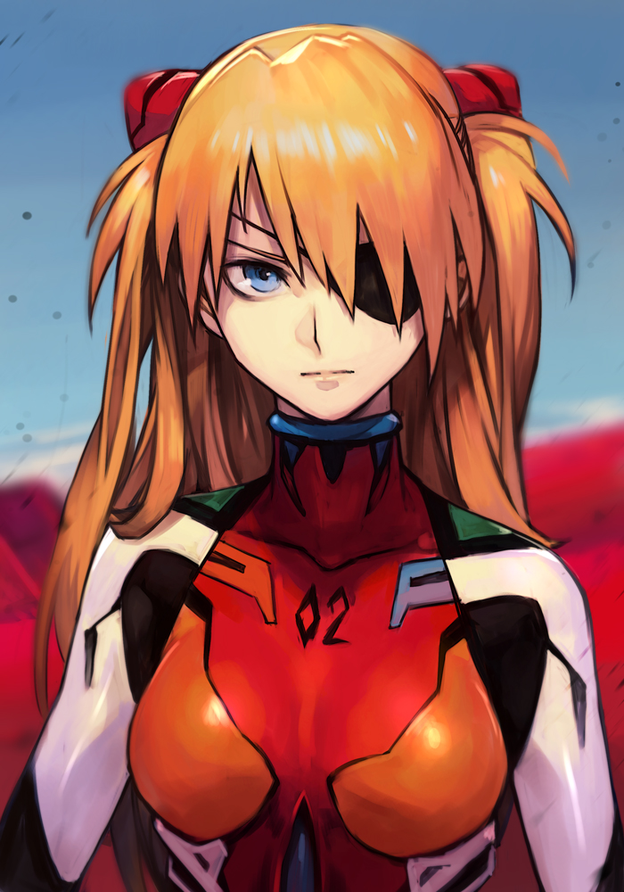 souryuu asuka langley (neon genesis evangelion and 2 more) drawn by hungry_clicker