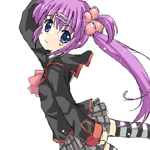 saigusa haruka (little busters!) drawn by yugi_(magical-dreamer)