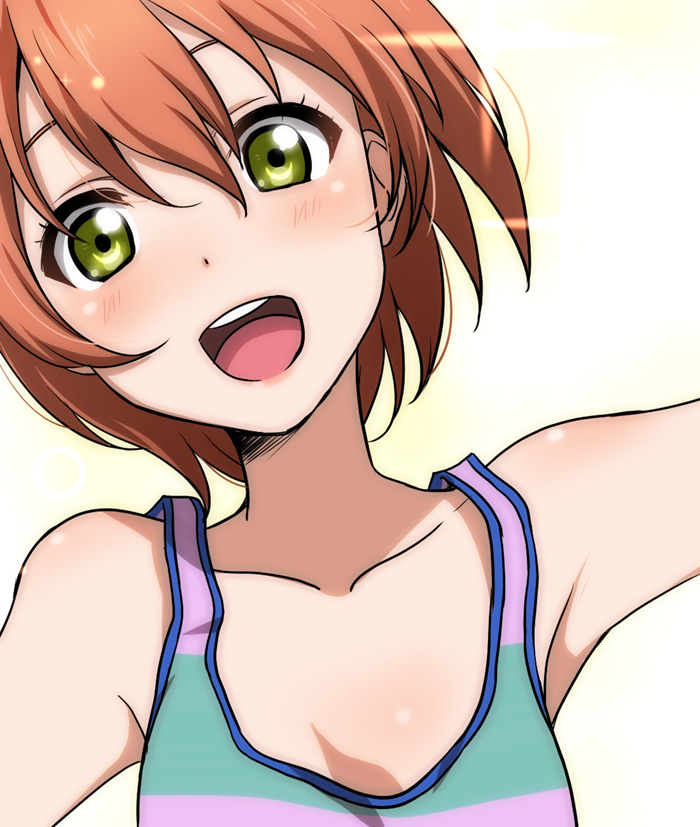 hoshizora rin (love live! and 1 more) drawn by ikari_manatsu
