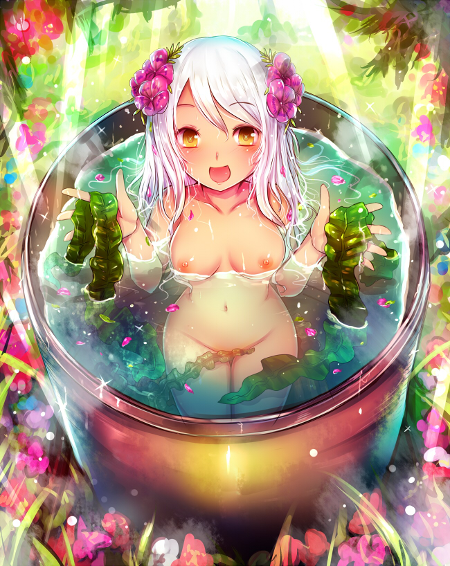 eve santaclaus (idolmaster and 1 more) drawn by kara_(color)