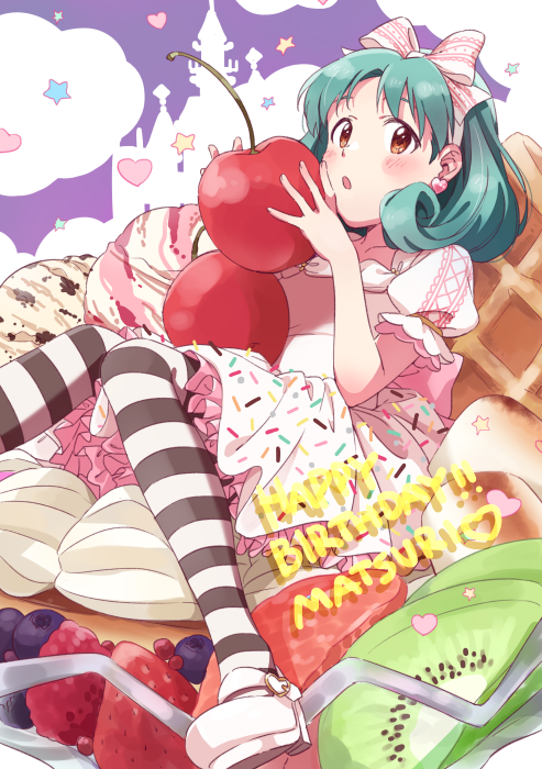 tokugawa matsuri (idolmaster and 1 more) drawn by demirinz
