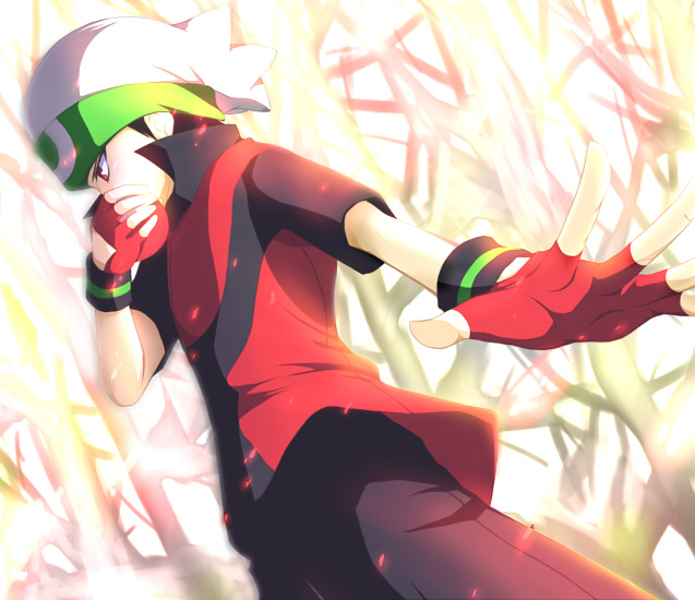 brendan (pokemon and 2 more) drawn by cimeri