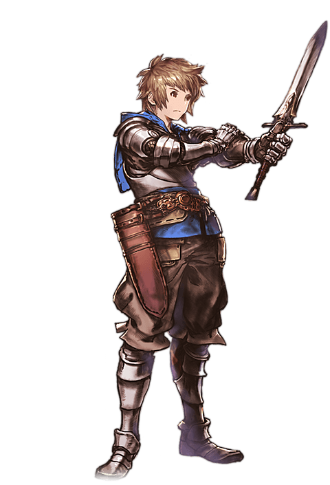 gran and fighter (granblue fantasy) drawn by minaba_hideo