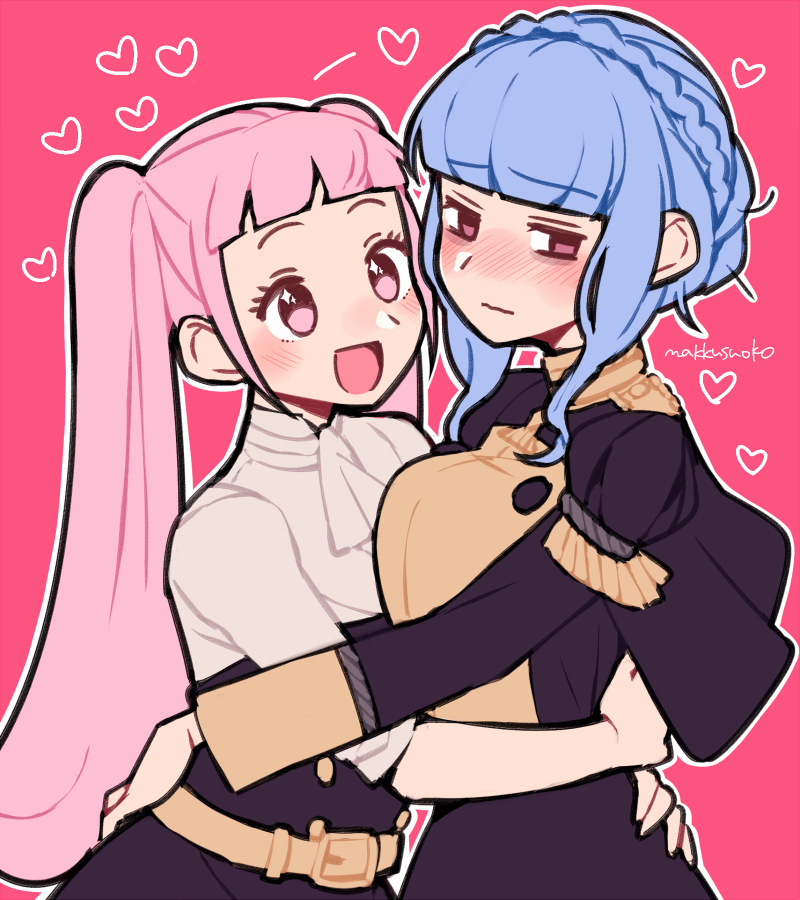 hilda valentine goneril and marianne von edmund (fire emblem and 1 more) drawn by do_m_kaeru
