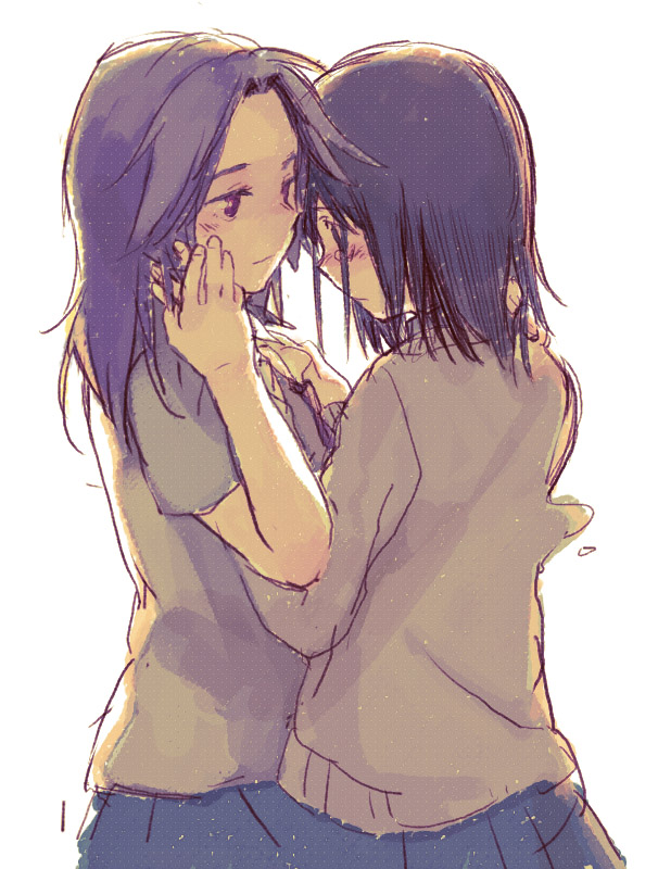 touyoko momoko and kajiki yumi (saki) drawn by takishima_asaka