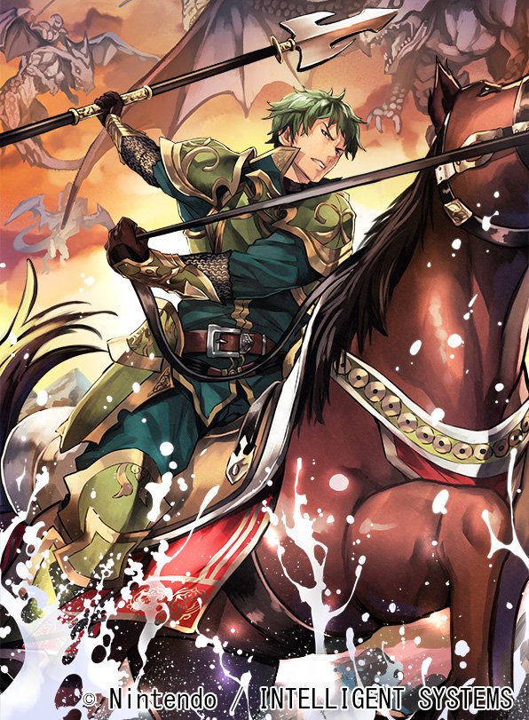 kyle (fire emblem and 2 more) drawn by nagahama_megumi