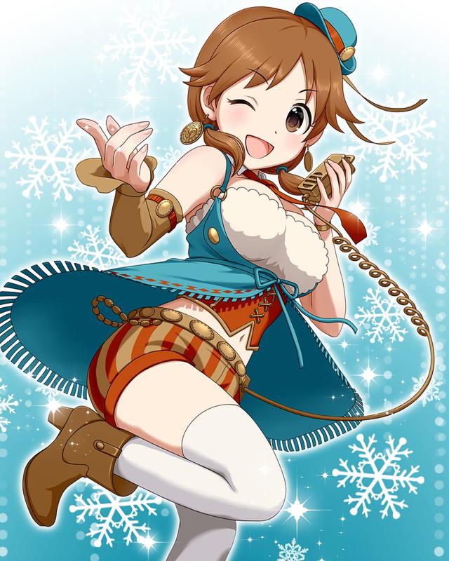 katagiri sanae (idolmaster and 1 more)