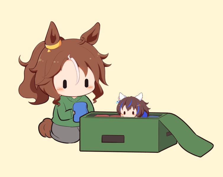 daitaku helios and mejiro palmer (umamusume) drawn by gomashio_(goma_feet)