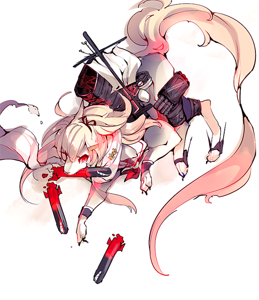 yuudachi and yuudachi kai ni (kantai collection) drawn by cis_(carcharias)