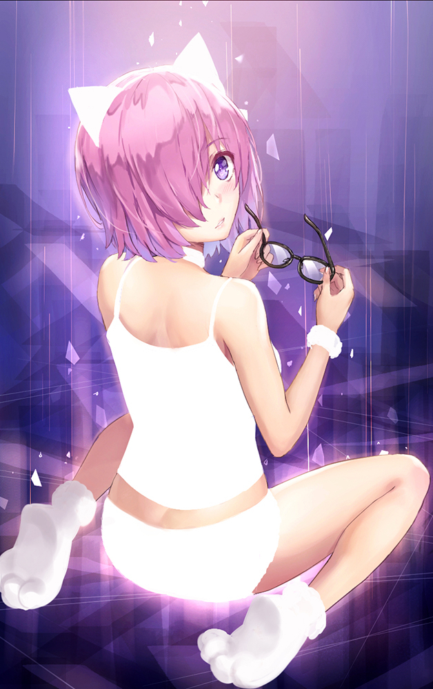 mash kyrielight (fate and 1 more) drawn by tonee