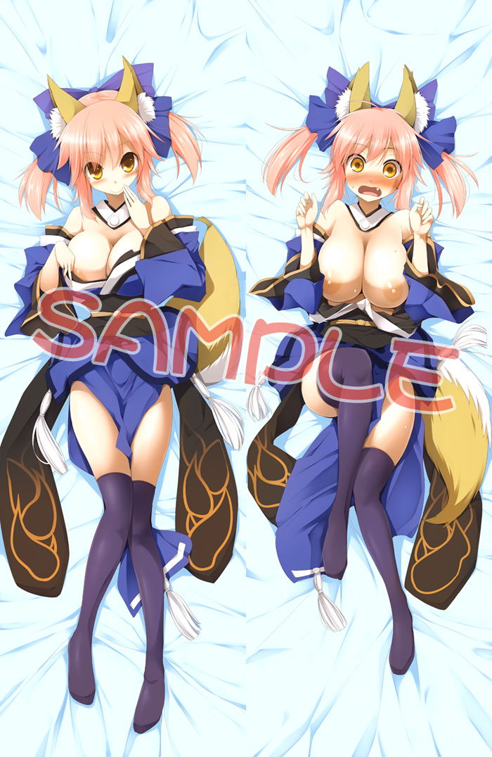 tamamo and tamamo no mae (fate and 1 more) drawn by kurikara