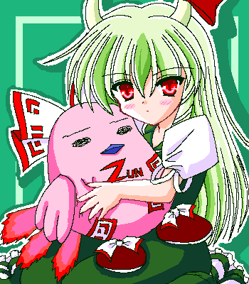 kamishirasawa keine, ex-keine, and normad (touhou and 1 more) drawn by yamu_(reverse_noise)