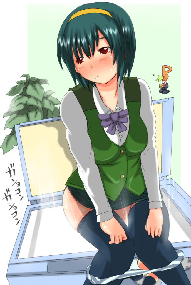 producer, p-head producer, and otonashi kotori (idolmaster and 1 more) drawn by shiina_you_(tomoshibi)