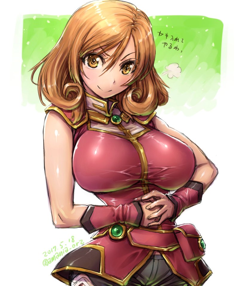 remia zania valhalevia (super robot wars and 1 more) drawn by amania_orz
