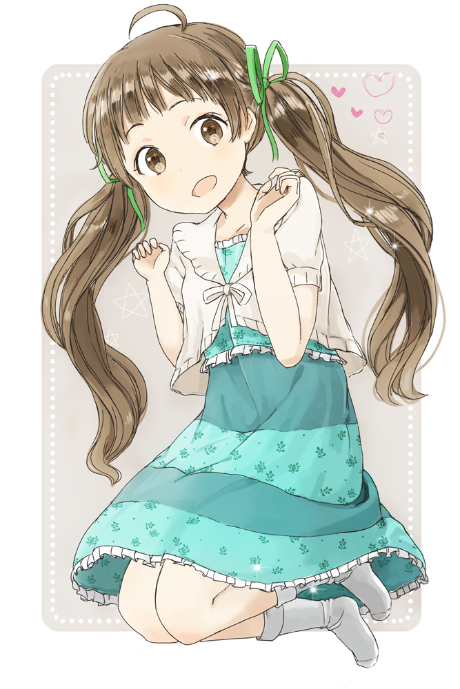 hakozaki serika (idolmaster and 1 more) drawn by nasuna