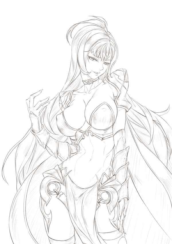 female slayer (dungeon and fighter) drawn by albert_(wldhsqud1)