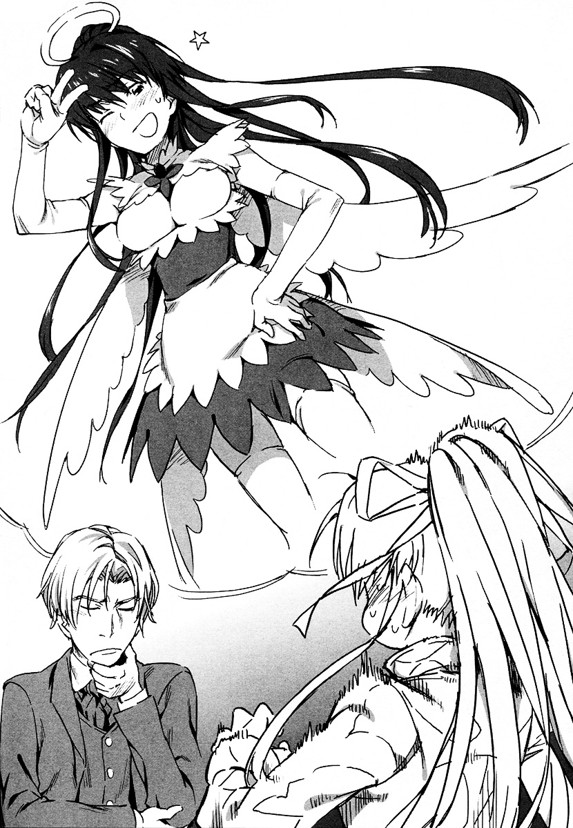 kanzaki kaori and knight leader (toaru majutsu no index and 1 more) drawn by haimura_kiyotaka