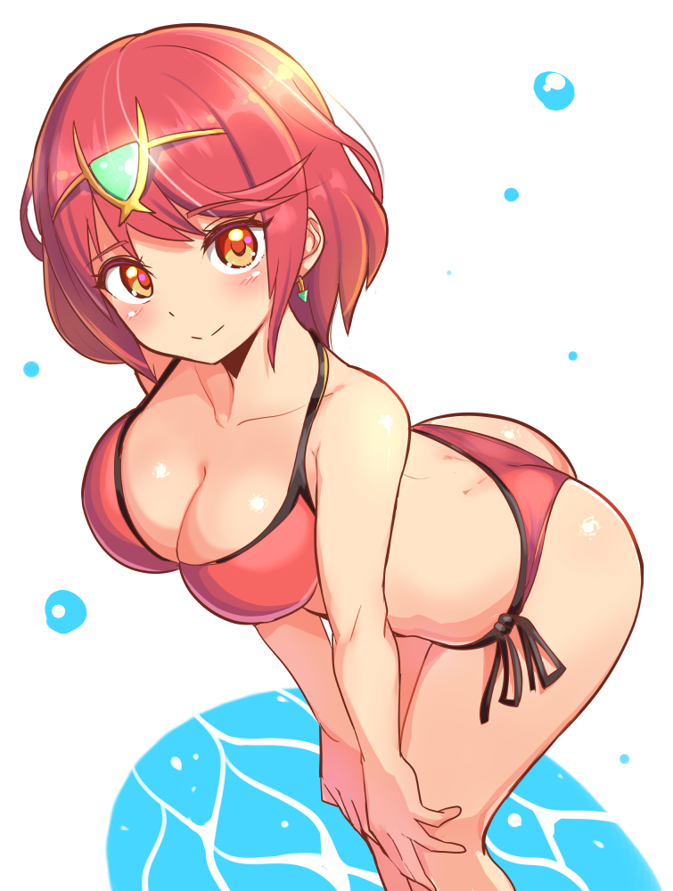 pyra (xenoblade chronicles and 1 more) drawn by cougar_(cougar1404)