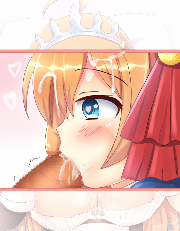 pecorine (princess connect!) drawn by kane-neko