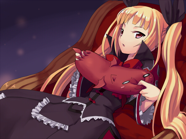 rachel alucard and gii (blazblue) drawn by kiyoshi_saya