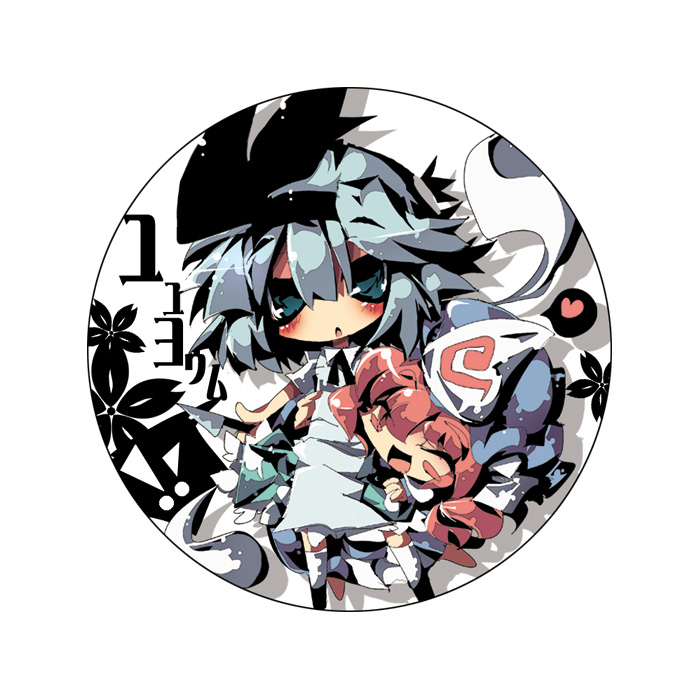 konpaku youmu and saigyouji yuyuko (touhou) drawn by dangomushi