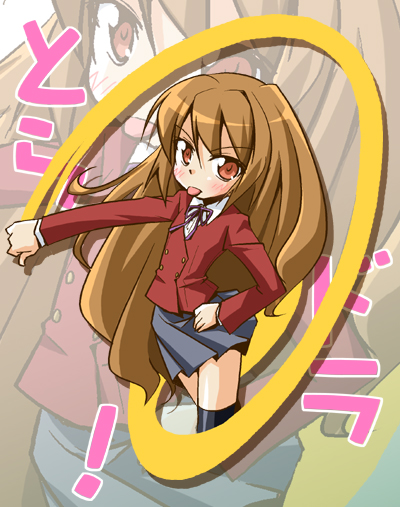 aisaka taiga (toradora!) drawn by nino_(ninouchi_irazu)