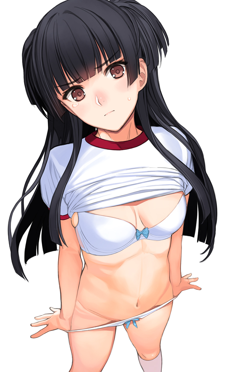 mayuzumi fuyuko (idolmaster and 1 more) drawn by mibu_natsuki